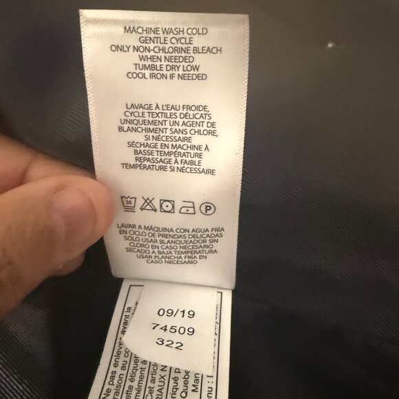 Lauren Ralph Lauren Quilted Black Hooded Coat (Size L) - Picture 9 of 10